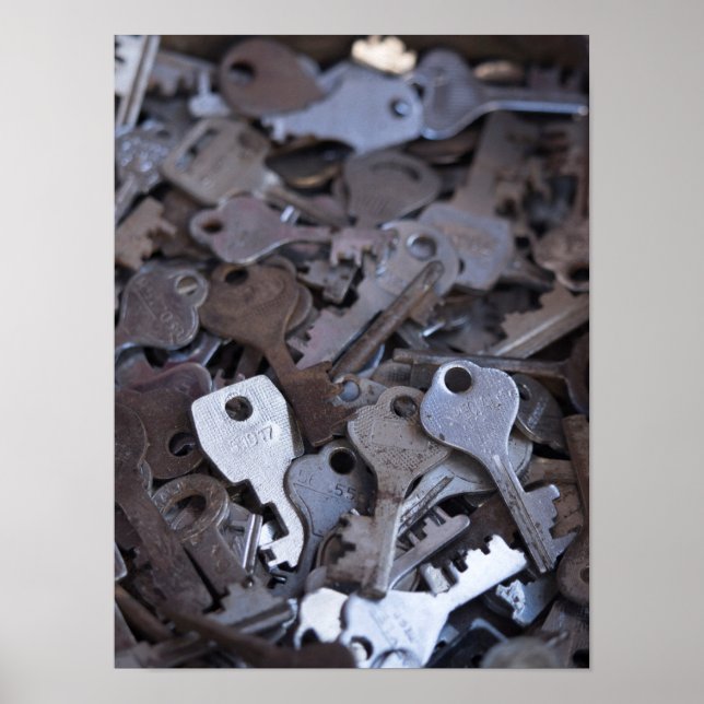 Póster Colección de claves antiguas (Frente)