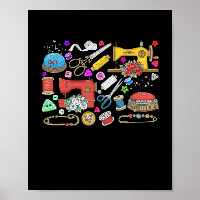 Póster Colección de costura (Frente)
