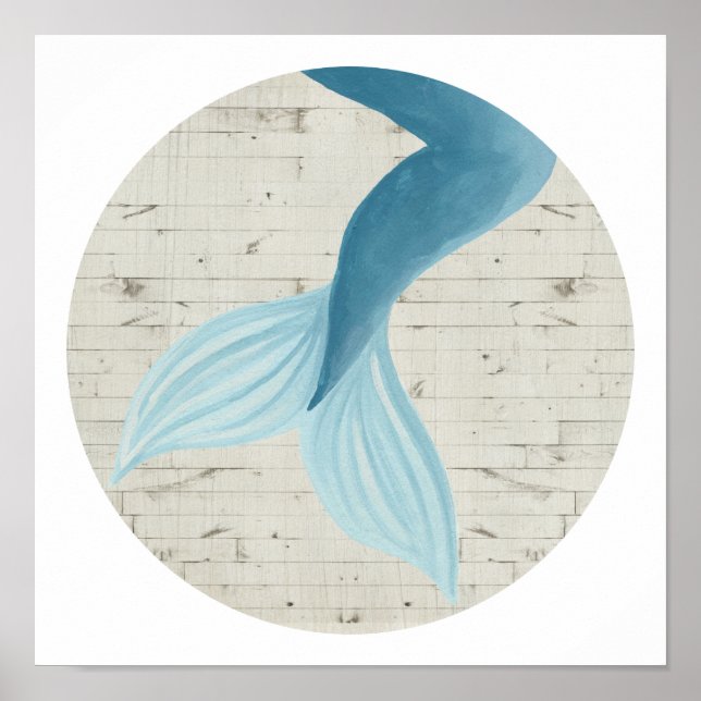 Póster Colección de sirenas pintadas (Frente)