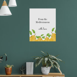 Póster Colección Lemon Bloom