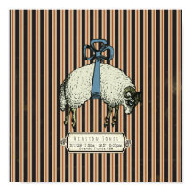 Colección Pretty Bow Sheep™ - (Opción de Lienzo)