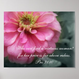 Póster Colección Proverbs 31~ Pro 31:10
