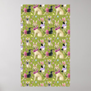 Póster Colección Puppy Easter