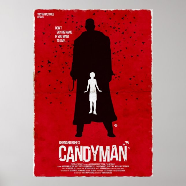 Póster Colección Roja Candyman (Frente)