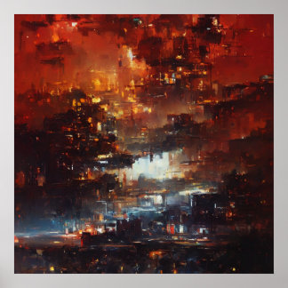 Póster Colección Sci-fi: tributo a John Berkey