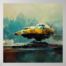 Póster Colección Sci-fi: tributo a John Berkey