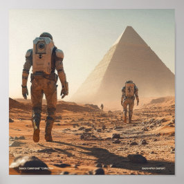 Póster Colección Space Command™ - Serie de exploración