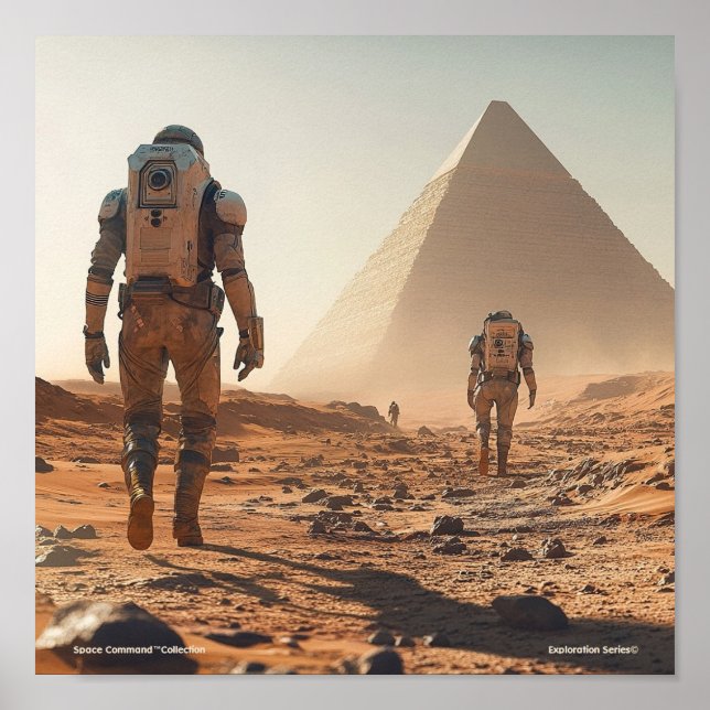 Póster Colección Space Command™ - Serie de exploración (Frente)