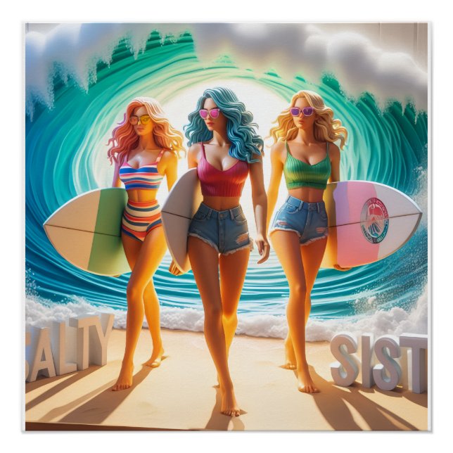 Póster Colección Waves & Wanderlust (Anverso)