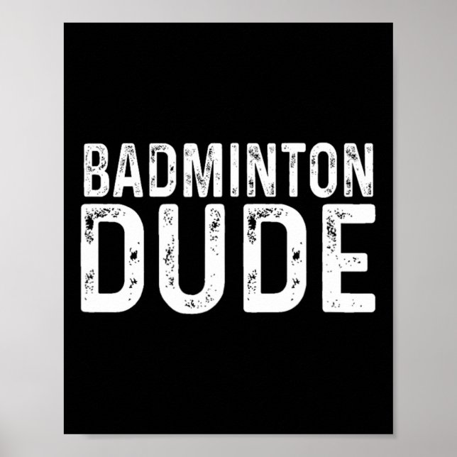 Póster Colegio de bádminton con estafa deportiva (Frente)