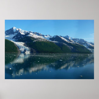 Póster Colegio Fiordo II Hermosa Fotografía de Alaska