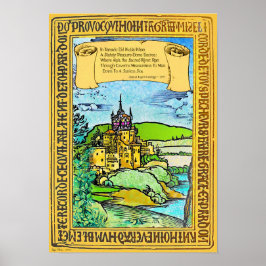 Póster Coleridge y Dürer en Xanadu