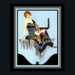 Póster Coles Phillips Art Deco Moda Imprimir 16x20<br><div class="desc">Classy,  Coles Phillips,  Art Deco Print- 16x20</div>