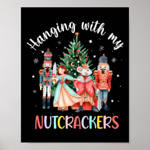 Póster Colgando con mi ballet de Navidades de Nutcrackers