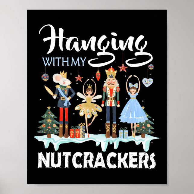Póster Colgando con mi ballet de Navidades de Nutcrackers (Frente)