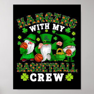 Póster Colgando con mi equipo de baloncesto Tres Días de 