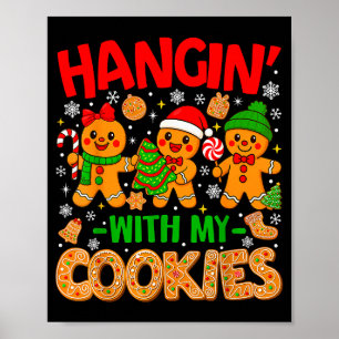 Póster Colgando Con Mis Galletas Hombres De Jengibre Navi