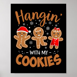 Póster Colgando Con Mis Galletas Mujeres De Jengibre Navi