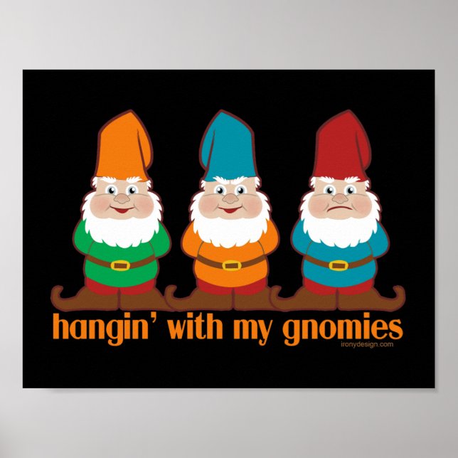 Póster Colgando Con Mis Gnomios (Frente)