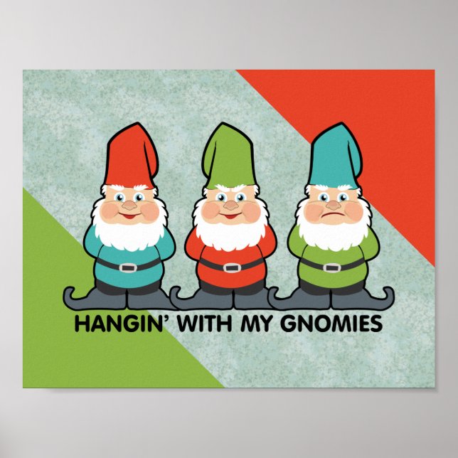 Póster Colgando Con Mis Gnomos (Frente)