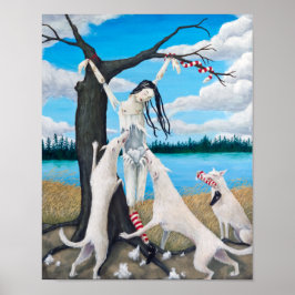 Póster "Colgando" por Christiane Cegavske Poster