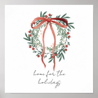 Póster Colgante de Navidad para pared