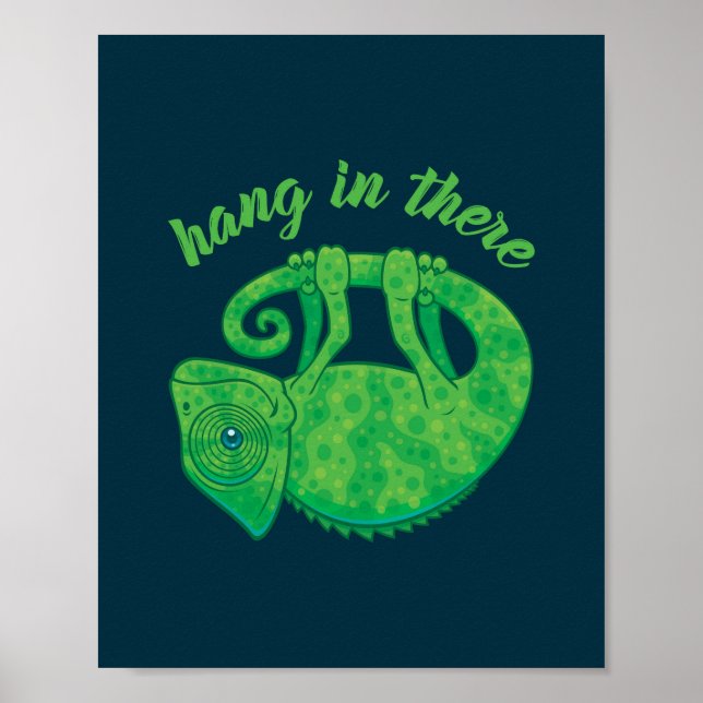 Póster Colgar Ahí El Magnífico Chameleon (Frente)