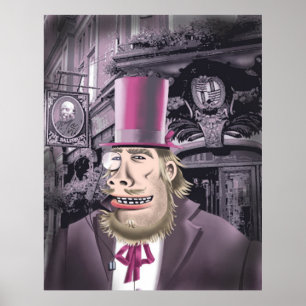 Póster Colgar con Hyde Matte poster