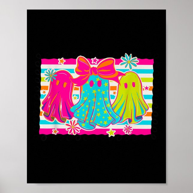 Póster Colgar con mi Boos Soky Halloween Disco Ghost Wo (Frente)