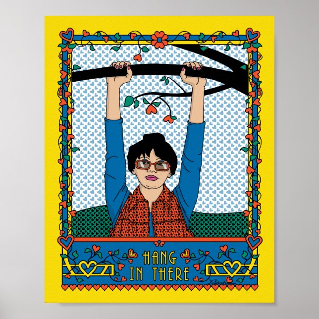 Póster Colgar en el Poster There_B_8x10 (Frente)