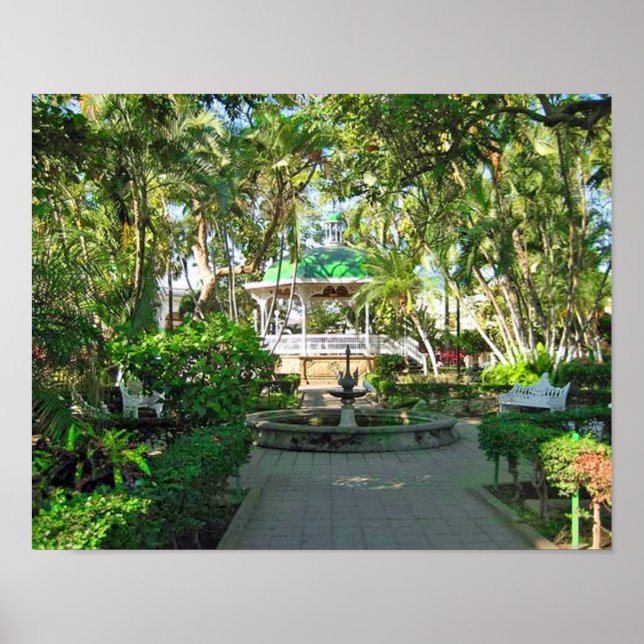 Póster Colima, México Poster de 14"x11" (Frente)