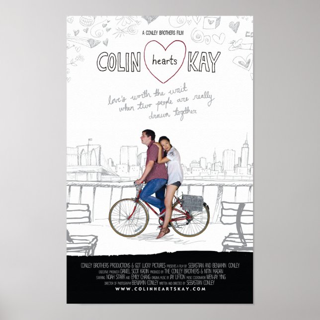 Póster Colin Hearts Kay - poster 11 x 17 (Frente)