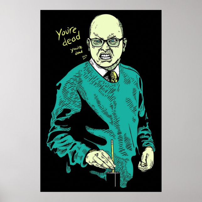 Póster Colin Robinson Energy Vampire (Frente)