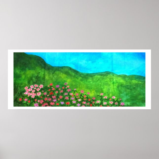 Póster Colina de Blooms (Frente)
