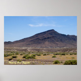Póster Colina del desierto