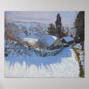 Póster Colina escarpada Wirskworth Derbyshire 2009