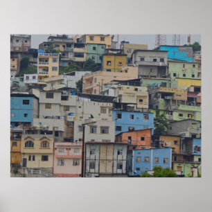 Póster Colina Santa Ana - Guayaquil Ecuador