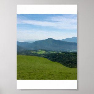 Póster Colina Verde de Riverston -Sri Lanka