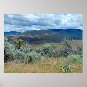 Póster Colinas de Boise