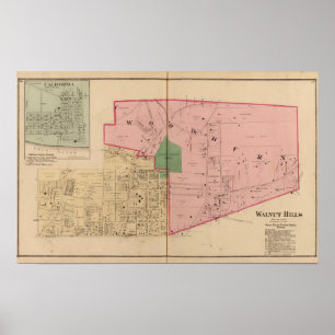 Póster Colinas de la nuez, Ohio