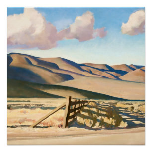 Póster “Colinas de Nevada” de Maynard Dixon