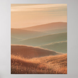 Póster Colinas de Oro