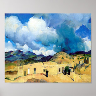Póster Colinas de Santa Fe