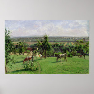 Póster Colinas de Vesinet, Yvelines, 1871