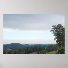 Póster Colinas negras