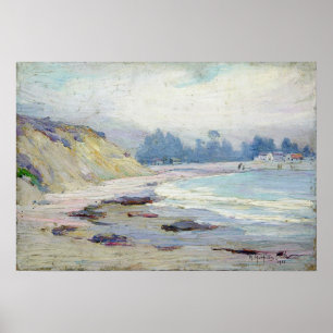 Póster Colinas - Paisaje marino