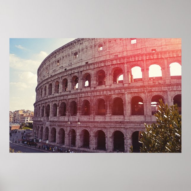 Póster Coliseo de Roma (Frente)