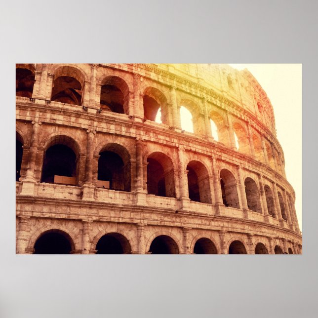 Póster Coliseo de Roma (Frente)