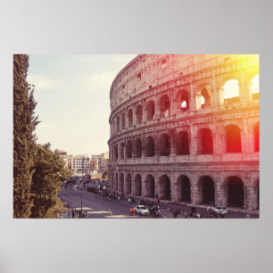 Póster Coliseo de Roma