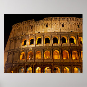Póster Coliseo Roma Fotografía